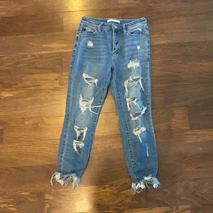 KanCanCropped Jeans size 26